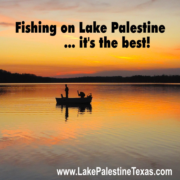 Fishing on Lake Palestine ... it's the best!