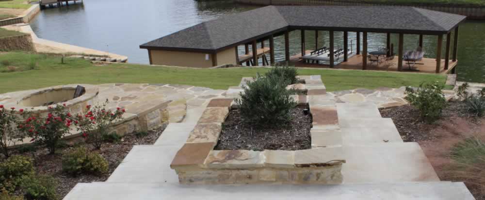 Luxury home with expansive boat dock, Lake Palestine, East Texas