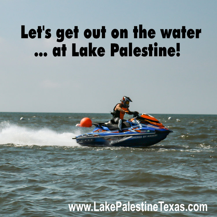 Get out on the water at Lake Palestine!