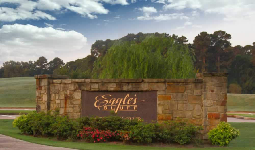 Eagle's Bluff home development and golf course on Lake Palestine