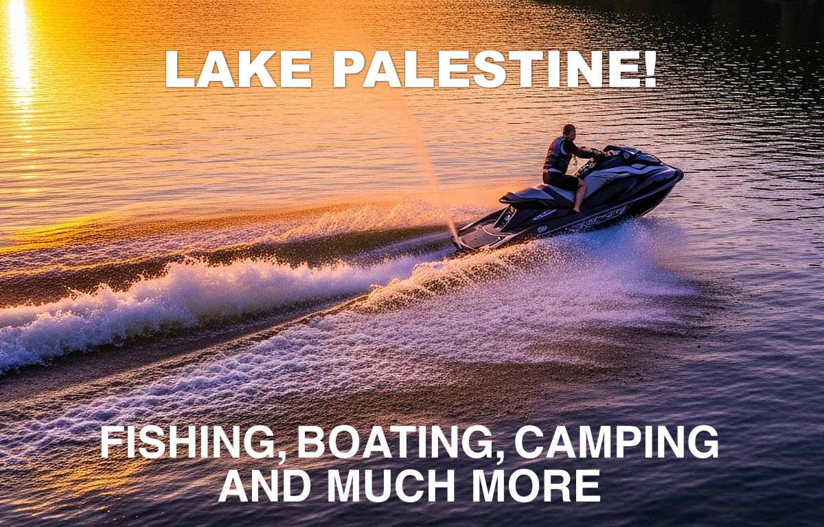 Welcome to Lake Palestine in East Texas, near Tyler and Dogwood City ... locale of fishing, boating, camping and more outdoor fun!
